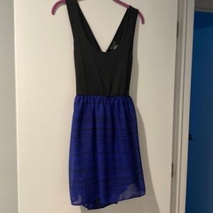 Casual summery Aztec print dress